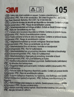 Dezinfekční ubrousek pro kukly, masky a polomasky 3M